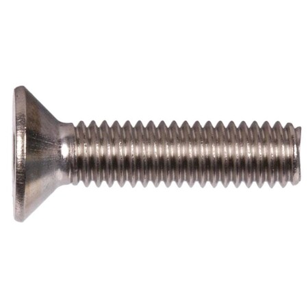 M8-1.25 Socket Head Cap Screw, Plain Stainless Steel, 20 Mm Length, 1500 PK